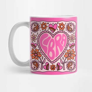 Libra Heart Mug